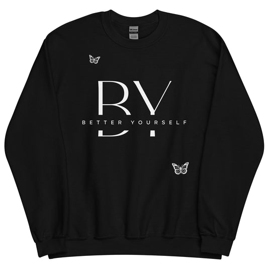 BY Crew Neck Sweatshirt Special Butterfly Edition