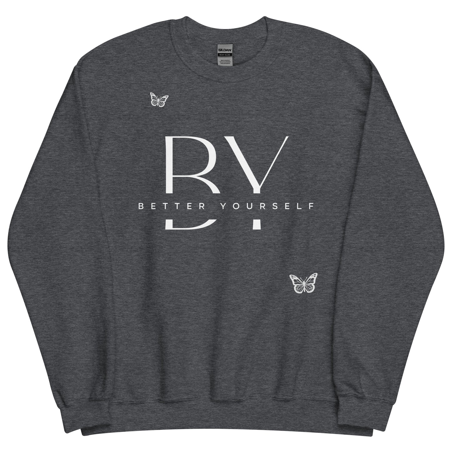 BY Crew Neck Sweatshirt Special Butterfly Edition