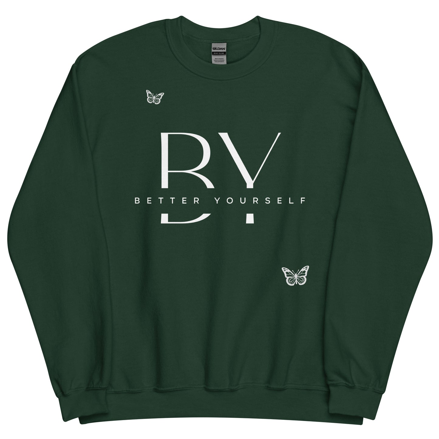 BY Crew Neck Sweatshirt Special Butterfly Edition