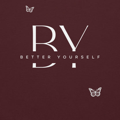 BY Crew Neck Sweatshirt Special Butterfly Edition