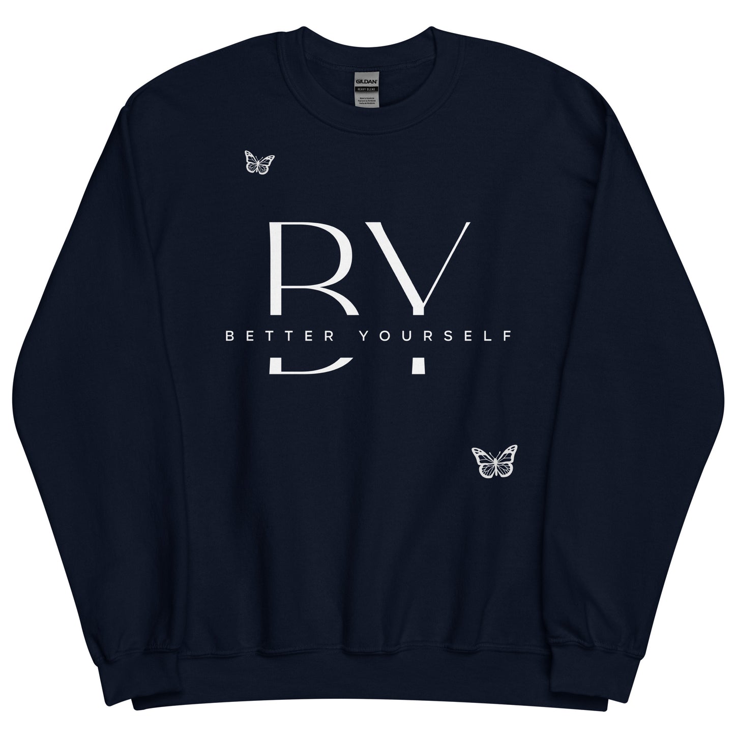 BY Crew Neck Sweatshirt Special Butterfly Edition